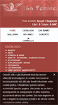 Mobile Screenshot of lafenicelibriantichi.com